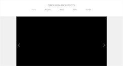 Desktop Screenshot of fergusonarchitects.com